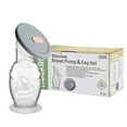 thumbnail image 1 of Haakaa Manual Silicone Breast Pump with Suction Base & Silicone Cap Combo 150ml, 1 of 5
