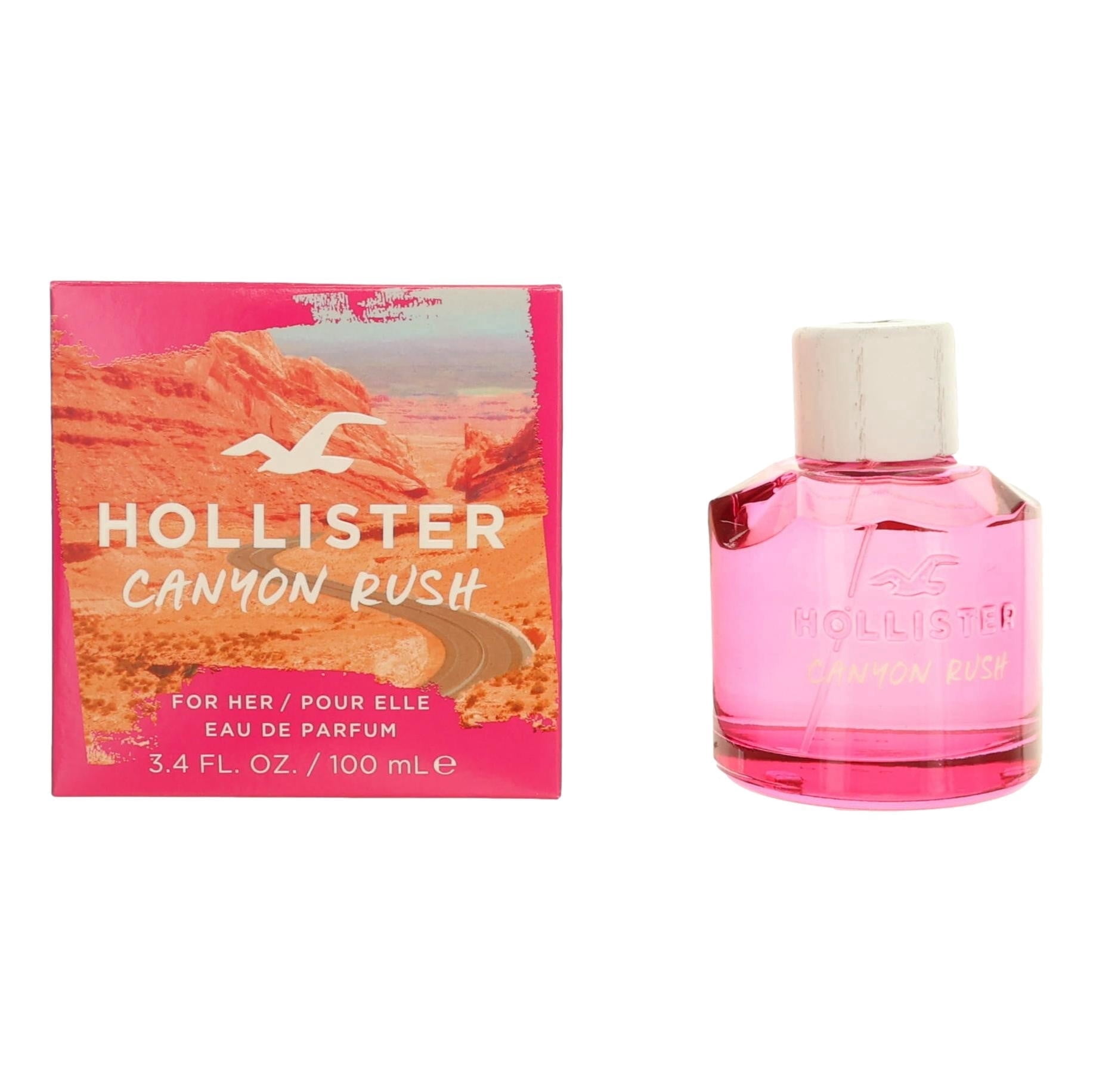 Hollister, Men's Free Wave EDT, 3.4 oz, Aquatic Fruity Fresh