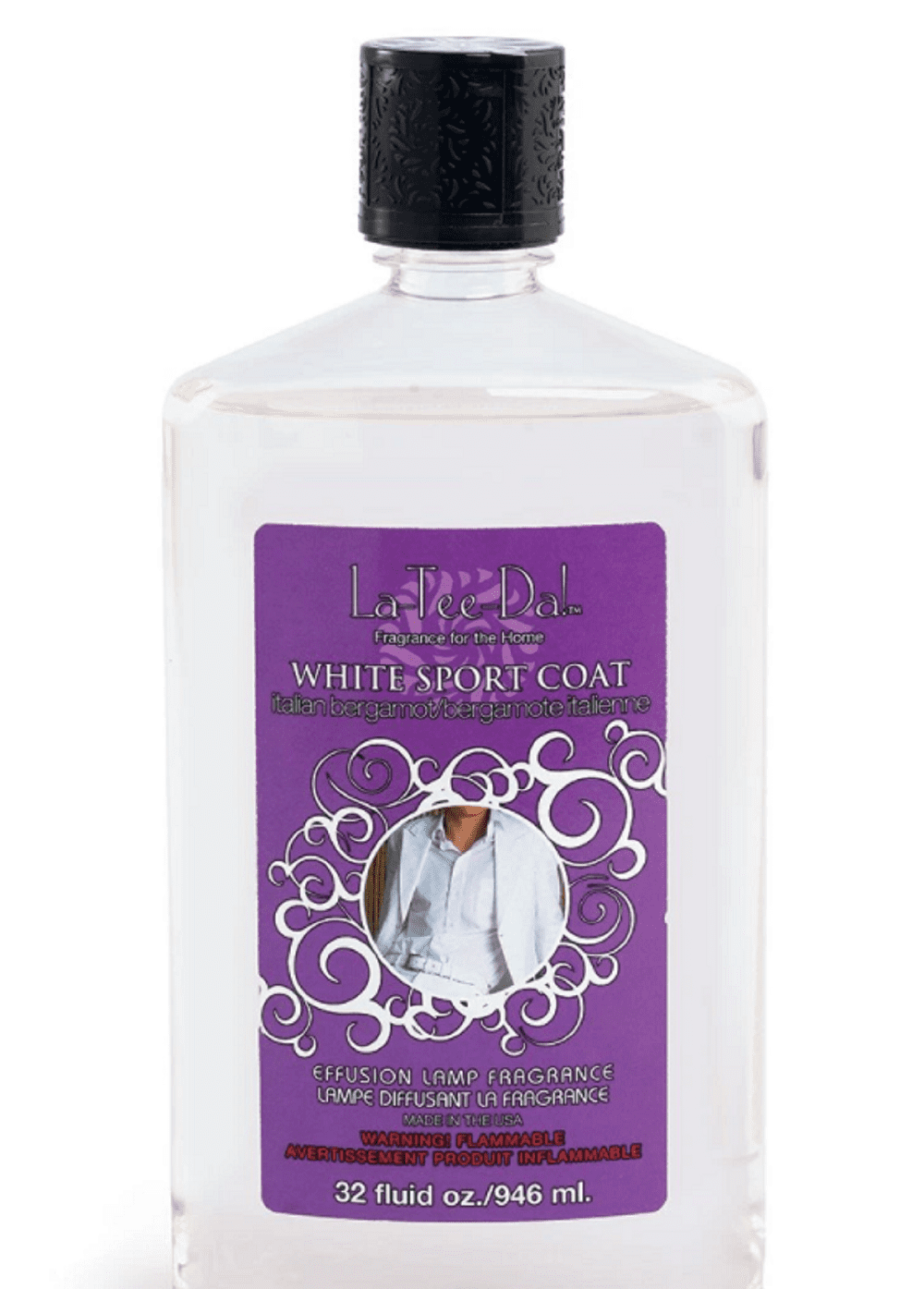 WHITE SPORT COAT La-Tee-Da Effusion Fragrance Lamp Oil Refills - 16 oz