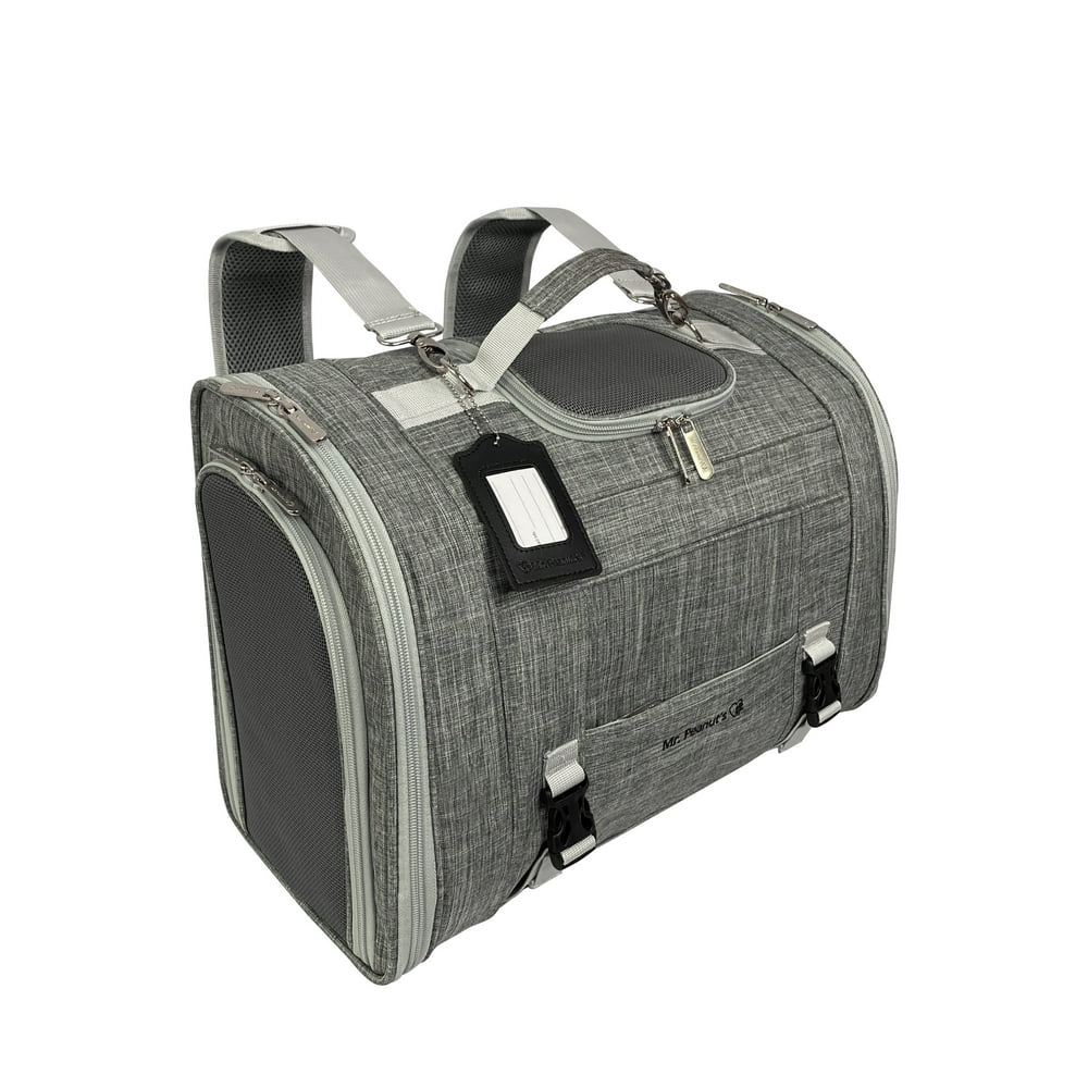 Mr. Peanut's Monterey Series Convertible Backpack Airline Approved Pet Carrier