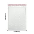 KFIWSZC White Poly Bubble Mailers Self Seal Packaging Bags Small Business Supplies Padded