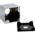 thumbnail image 5 of Almacenamiento elegante para la oficina o el baño, diseño moderno con acabado de espejo acrílico y fácil recarga para la tapa de la caja de pañuelos de gran apertura, 5 of 5