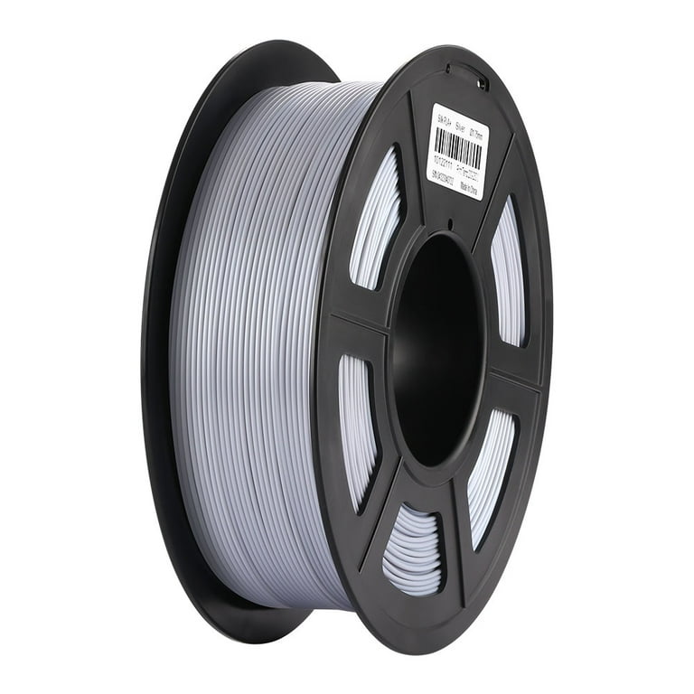 Anycubic Silk Pla Filament For 3D Printer, Clog-Free Shiny 3D Printing Pla  Filament 1.75Mm Dimensional Accuracy +/- 0.02Mm, 1Kg Spool (2.2 Lbs), Silk  Silver - Walmart.Com