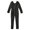 Black, variant on Alvivi Kids Girls Shiny Metallic Unitard Long Sleeves Ballet Dance Gymnastics Leotard Jumpsuit 4-14