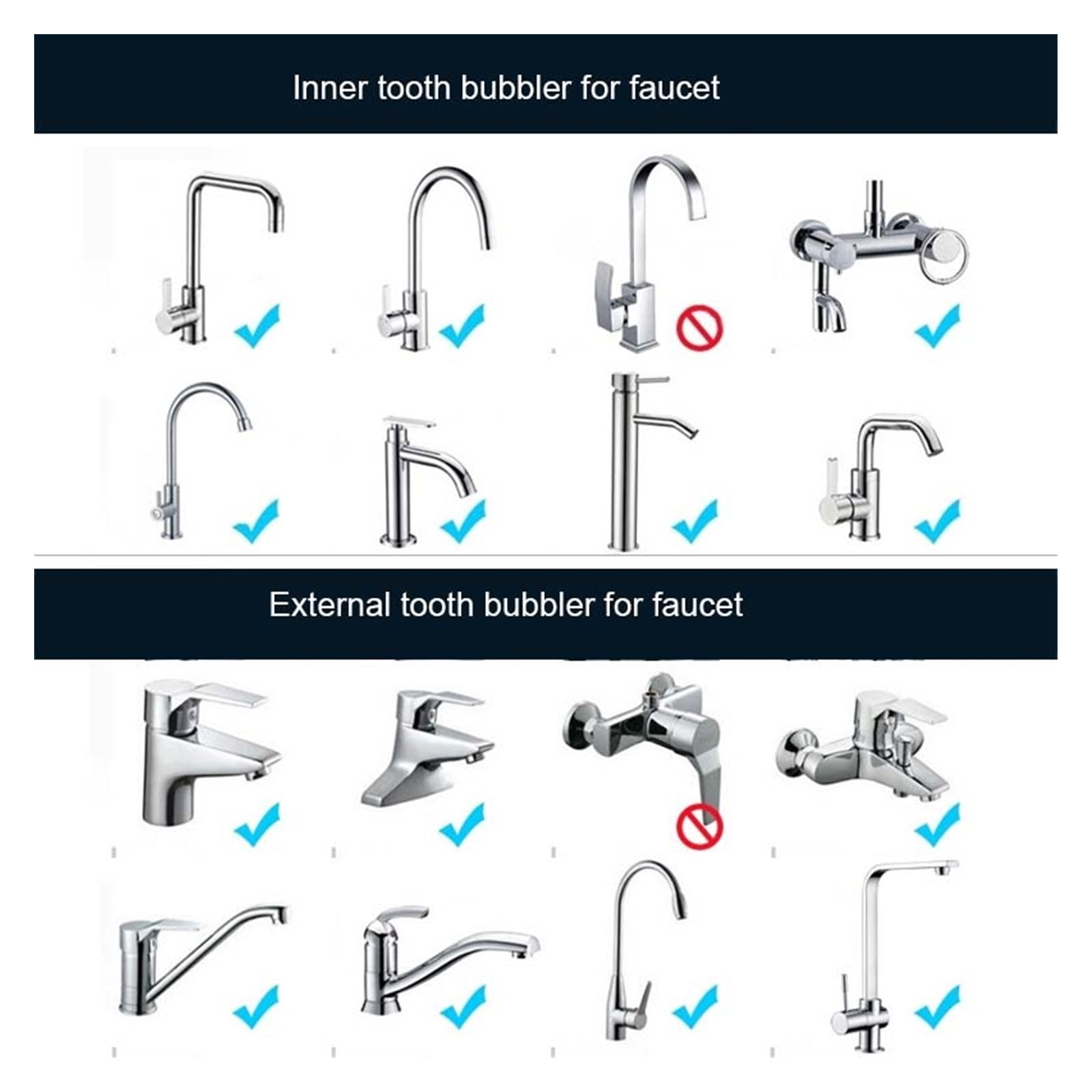 Faucet Aerator,Water Saving Aerator Porcelain Bathroom Faucet Bubbler Spout Net Soft Flower Water Mouth Flowers To Prevent Splash,20 Pcs ,Water Saving