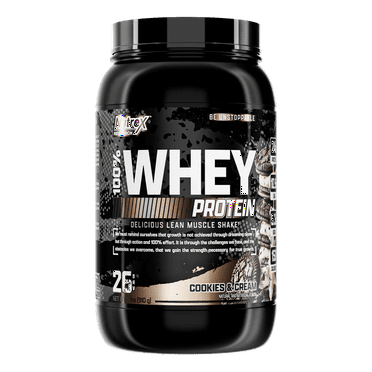 Nutrex Research 100% Whey Protein Powder 2lb Cookies & Cream