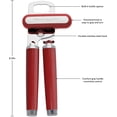 thumbnail image 2 of KitchenAid - Classic Can Opener, Durable with Ergonomic Handle, Dishwasher Safe (Empire Red), 2 of 6