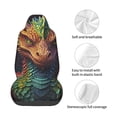 thumbnail image 4 of KLL Whimsical Dragon Color Cool Pattern Seat Covers,Universal Fit Sedans,Cars,Vans,SUV,Truck, 4 of 5