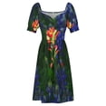 thumbnail image 4 of One Paintbrush Sleeveless Dress Party dresses for women Clothing female, 4 of 6