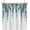 Blue and Green, variant on Abstract Flower Shower Curtain for Bathroom Decor Minimalist Striped Leaves Creative Design Bathroom Curtain Decor with Hooks for Bathroom Decor 36x72 Inches Waterproof Shower Curtain Set