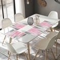 thumbnail image 4 of Placemats Set of 4, Pink Grey Place Mats Abstract Art Texture Tablemats Washable Placemat Table Decoration for Kitchen Table Dinner Party Home Decor Indoor Outdoor 13x19 Inch, 4 of 9
