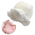 thumbnail image 2 of Huhudde Bonnet Caps Winter Lace Up Hat Princess Baby Sun Hats Photography Props, 2 of 20