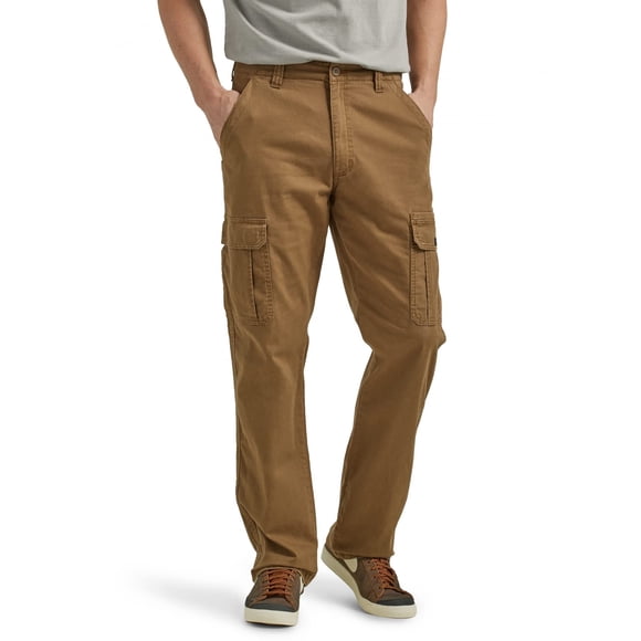 Pantalón cargo Wrangler Authentics de sarga elástica de corte holgado