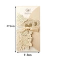 thumbnail image 3 of Piezas de corazón de amor con corte láser, tarjetas de felicitación personalizadas con cinta, suministros para bodas y fiestas, 5/10 tarjetas de invitación de boda, 3 of 4