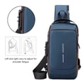 thumbnail image 4 of Clearance! Lotpreco Anti theft Crossbody Sling Bag,Waterproof Chest Daypack with USB Charging, Shoulder Backpack for Men Women, 4 of 6