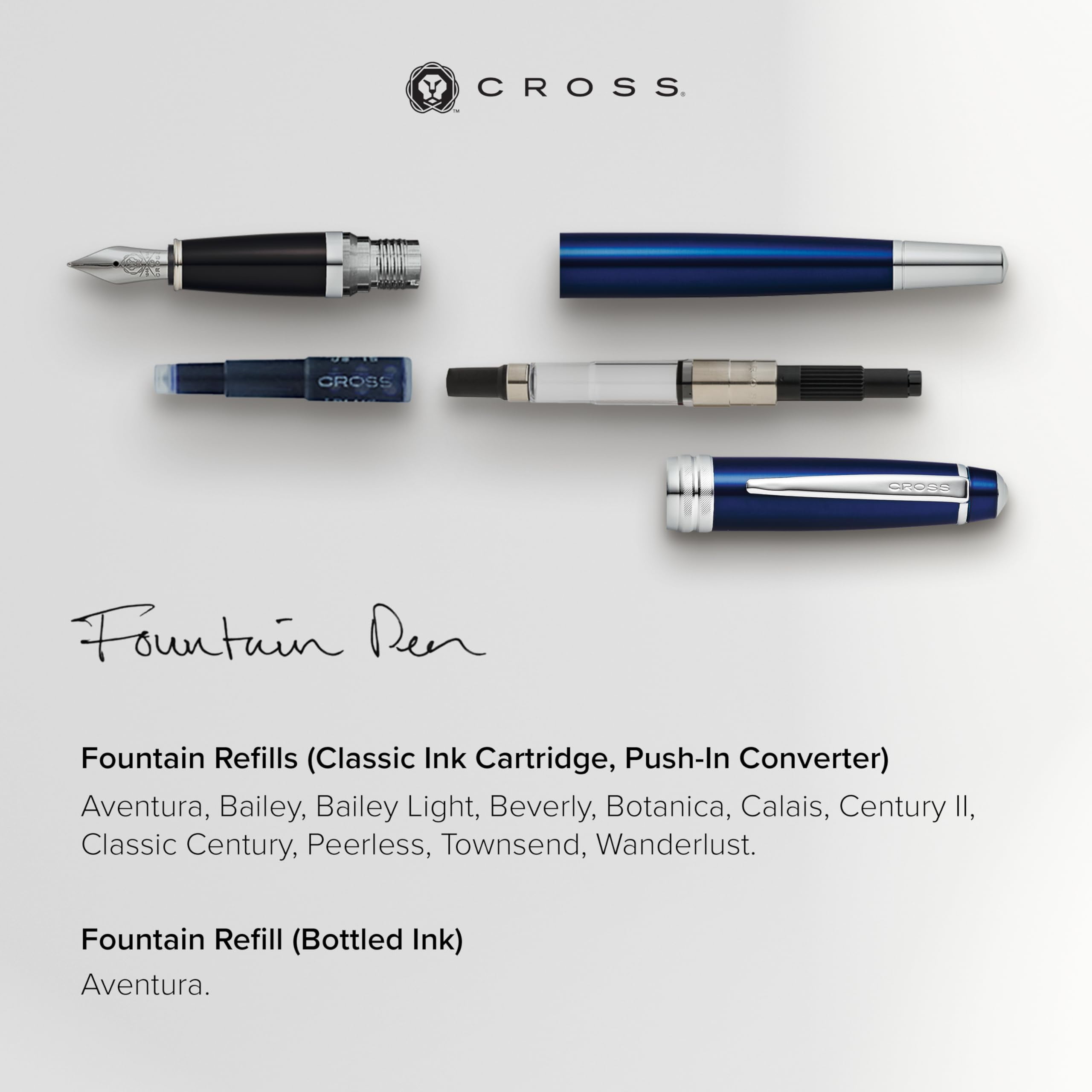 Ink Converter Cross Fountain Pen Ink Refills Cross Fountain Pen