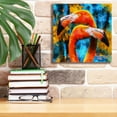 thumbnail image 6 of Epic Graffiti 'The Lost Flamingos ' by Epic Portfolio, Giclee Canvas Wall Art, 12"x12", 6 of 8