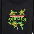 thumbnail image 3 of Teenage Mutant Ninja Turtles - Women's Lightweight French Terry Long Sleeve Shirt, 3 of 5