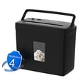 thumbnail image 2 of Paper Shredder for Home Use,5 Sheets Small Crosscut Paper Shredder,P-4 Security Level with 2.38-Gallon Basket, 4-Mode Design-Durable & Fast and Jam Proof for Home Office Utilization, 2 of 8