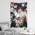 thumbnail image 4 of My Hero Academia Tapestry, Anime Wall Poster Art, Wall Tapestry For Bedroom Living Room Dorm Room, Wall Hanging For Festival Party Events Background Photography Backdrop, 60x40 Inch, 4 of 9
