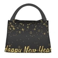 thumbnail image 1 of Fotbe Happy New Year Bolsa Térmica Portátil con Estampado, Bolsa de Entrega de Alimentos Aislada, Bolsa Reutilizable de Gran Capacidad para Comidas y Supermercado, 1 of 6