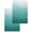 Teal, variant on Navy Blue Ombre Kitchen Dish Towels for Drying Dishes Set of 3, Contemporary Gradient Abstract Art Waffle Weave Microfiber Hand Tea Bathroom Towels Quick Dry & Absorbent Towel 15.7x23.6