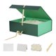 thumbnail image 1 of Caja de regalo Skivra extra grande con tapa y cierre magnético, paquete de 3, 1 of 7