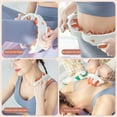 thumbnail image 4 of Nuvrek Deep Tissue Anti Cellulite Massage Roller for Fatigue Relief, Brick Red, 4 of 9