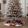 thumbnail image 3 of Lsque The Binding of Isaac Print Christmas Tree Skirt with Ties and Velcro,Xmas Holiday Decorations, Adjustable Tree Skirt-36", 3 of 6