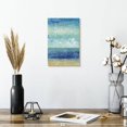 thumbnail image 2 of Elephant Stock Beach Horizon Ii Wall Art - Vertical Canvas Wall Art - Living Room Wall Decor - Abstract Canvas - Blue And Orange Decor By Tim O'toole - 8" x 12", 2 of 8