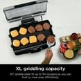 thumbnail image 5 of Ninja Sizzle Pro XL 8-Serving Electric Indoor Griddle & Grill, 20-Inch Plates, Edge-to-Edge Heating, GX100, Silver/Black, 5 of 16