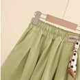 thumbnail image 5 of Ugoldhm Girls Shorts Summer Ice Silk Casual Thin Knee-Length Shorts Size 3-14, 5 of 5