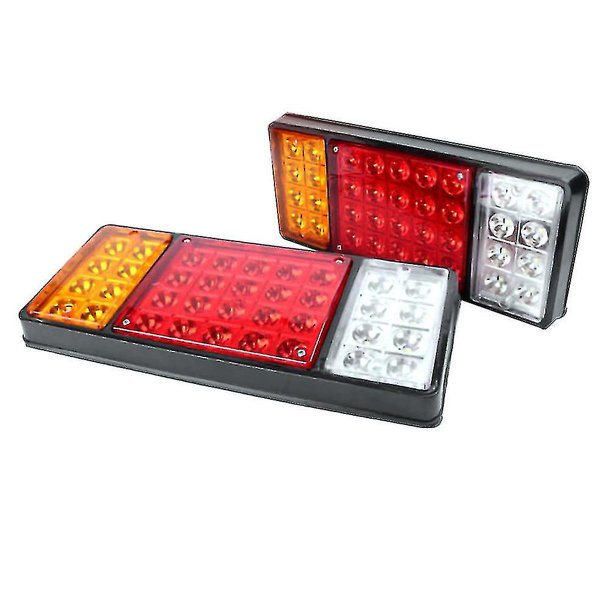 Luz trasera YONGSHENG 2 uds impermeable 36 Led lámparas traseras para coche barco remolque