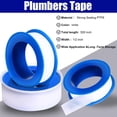 thumbnail image 4 of Cinta selladora impermeable de PTFE Pushglossy para fontaneros, 13 mm x 13,2 m, 4 of 7