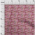 thumbnail image 2 of oneOone Cotton Silk Red Fabric Texture Quilting Supplies Print Sewing Fabric By The Yard 42 Inch Wide, 2 of 5