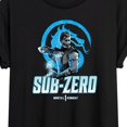 thumbnail image 3 of Mortal Kombat - Sub Zero Mk1 - Juniors Ideal Flowy Muscle T-Shirt, 3 of 5
