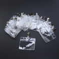 thumbnail image 3 of FRCOLOR 25 Pcs Transparent Waterproof Horizontal Business ID Badge Holder with Retractable Adjustable Lanyards Neck Straps Badge Clips for Office School Social events, 3 of 8