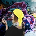 thumbnail image 6 of Comfortable Cotton Pirate s Headband Breathable Quick Head Wrap Cycling Head Scarf for Hiking Traveling Fitness Hip Hop Men Yellow, 6 of 8