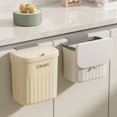 thumbnail image 5 of Kitchen trash can wall-mounted household bathroom toilet waste basket, 5 of 11