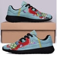 thumbnail image 3 of Spring Red Truck Wild Flower Spring Shoes Sneakers Black Size 9.5, 3 of 7