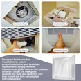 thumbnail image 4 of Cubierta de ventilador de baño, rejilla y lente para Broan NuTon HD50L, HD80L, 4 of 7