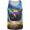 thumbnail image 1 of Rainbow Galaxy Bear All Over Adult Tank Top - X-Large, 1 of 2