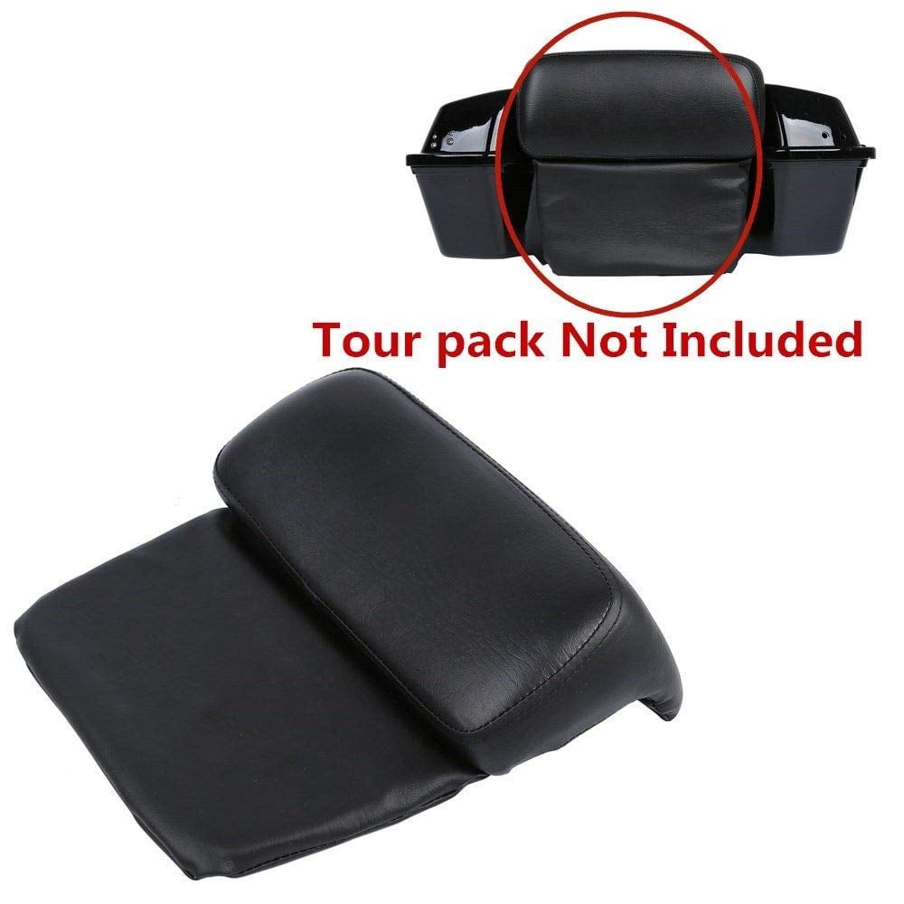 TCT-MT Chopped Razor Tour Pack Backrest Pillow Pad Fit For Harley Road King Glide FLHR FLHTC FLHRSE5 FLHTCUSE8 FLHTK FLTRX 1997-2013 12 11 10 09 08 98 99