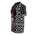 thumbnail image 3 of African Print t-shirt, Black Tee, Black History T-shirt, 3 of 4