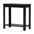 thumbnail image 5 of Minimalistic designed Wooden Chairside Table, Black, 5 of 8