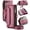 Hotpink, variant on For iPhone 6 Plus Case Crossbody Wallet with Card Slots Zipper Pocket,PU Leather Magnetic Flip Folio Wristlet Shoulder Strap 3-in-1 Crossbody Phone Case for Women Men,Hotpink