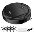 thumbnail image 4 of Robot Vacuum Cleaner under $5! Yannianjz Robot Vacuum and Mop 3 in 1, Wi-Fi App Control Self Charging Robotic Cleaner, Automatic Sweeping Mopping for Hardwood Floor, Scheduled Cleaning, 4 of 9