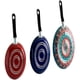 thumbnail image 4 of Set  de Sartenes de Aluminio Ekco Trendy Hippie Chic 3 Piezas, 4 of 4
