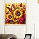 thumbnail image 2 of 5D DIY Con Cuentas Cuadradas Completas Girasol Del Arte 35x35cm, 2 of 9