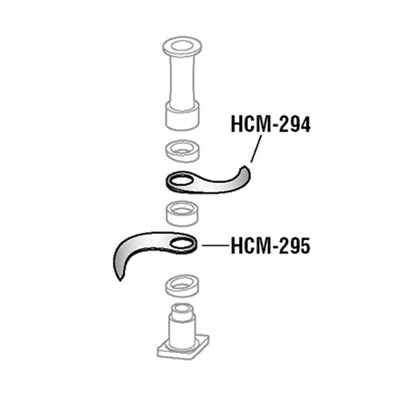 Alfa HCM-294 Knife Follower replacement part for Hobart cutter mixer